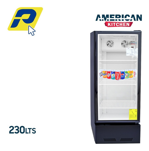 Vitrina Enfriador Uso Comercial -lc-230 Litros