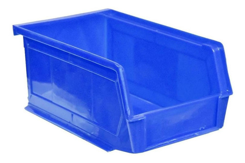 Organizador Plástico , Mxwef-021, 3pz, 15x23.5x13cm Color Azul