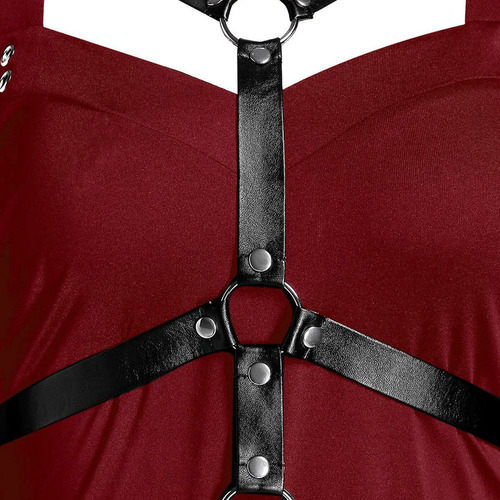 Bandolera Con Correa Para Disfraz Gótico Medieval Para Mujer