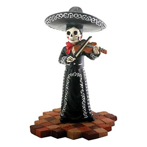 Figura Coleccionable De Violín De Banda Mariachi Calav...