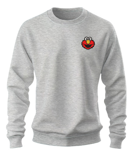 Sudadera Sweater Bordado Parejas Amistad Elmo Come Galletas