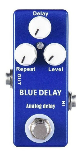 Blue Delay (delay Analogo) Mosky México Color Azul