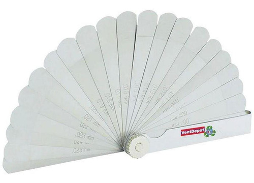 Calibradores No Pasa, Mxlvc-001, 22 Hojas, 0.102 A 0.686mm M