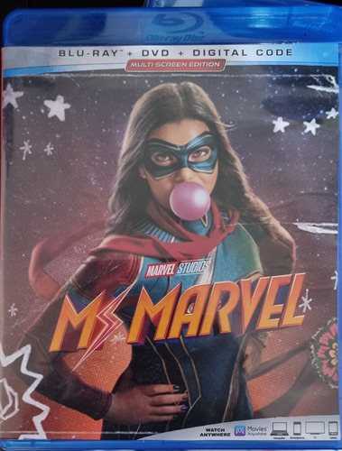 Ms Marvel 2022 Temporada 1 Blu Ray Latino