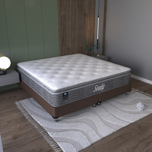 Colchon King Size Sealy Cushion Foam Ortopedic Evolution