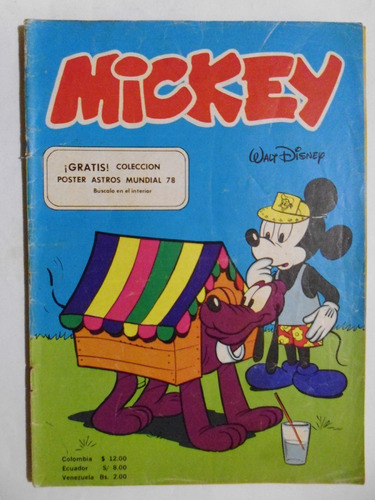 Mickey De Walt Disney, # 22 - Edicol, Comic En Físico