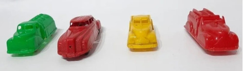 Autos Plástico Renwall Colección Usa Lote X 4 Ro 282