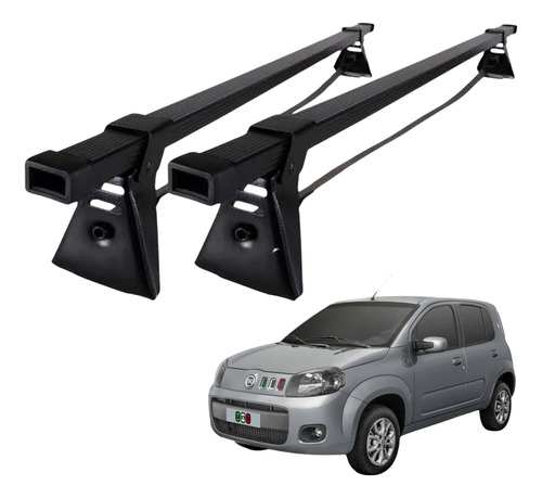 Rack De Teto Bagageiro Fiat Uno Vivace 4 Portas Todos