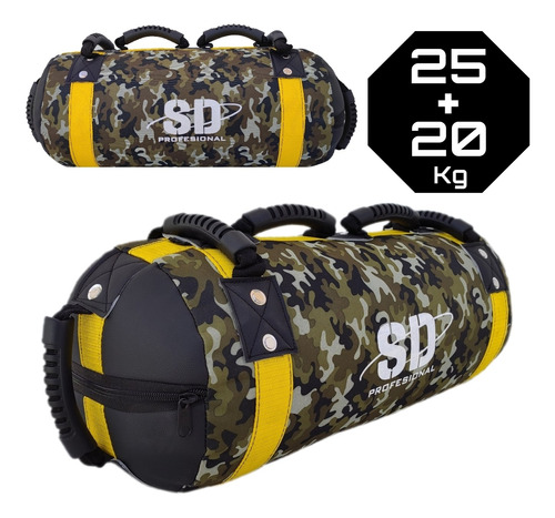 Kit 2 Costal Crossfit Con Peso Reforzado 20 Y 20kg Promoción