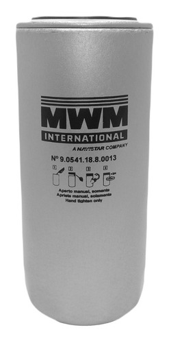 Filtro Oleo Motor Original Mwm 229 X10 X12 Sprint