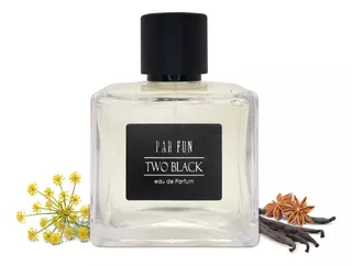 Perfume Two Black 50ml - Par Fun
