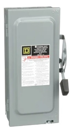 Interruptor De Seguridad Servicio General Square D 60a D322n