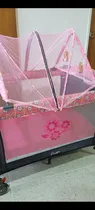 Comprar Corral-cuna Y Coche Para Niña Con Cambiador, Mosquitero 