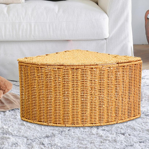 Corner Storage Organizer Sundries Organizer Basket Woven S