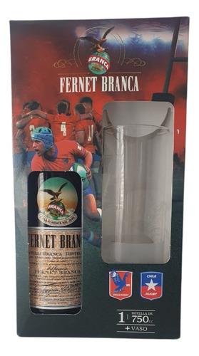 Pack Fernet Branca + Vaso Original