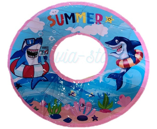 Salvavidas Flotador Diseño De Tiburón Para Playa,alberca