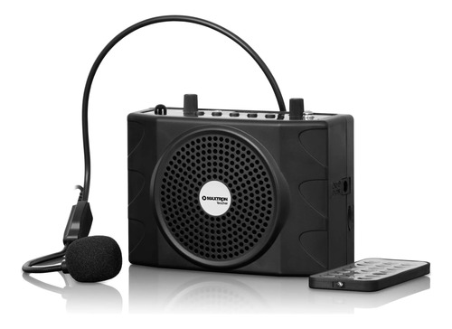 Parlante Portátil Bluetooth + Micrófono Vincha Mx400 Maxtron