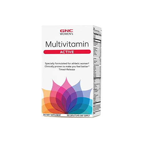 Multivitamina Activa De Las Mujeres Gnc  Soporta Un B4xor