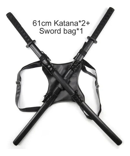 Deadpool Cuchillos Dobles Ninja Samurai Accesorios 60cm 2024