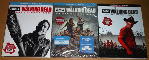 The Walking Dead Blu-ray Pack 9 Temporadas Originales De Usa
