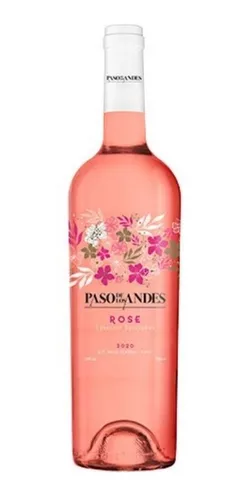 Imagem 1 de 1 de Vinho Rosé Cabernet Sauvignon Paso De Los Andes 750 Ml