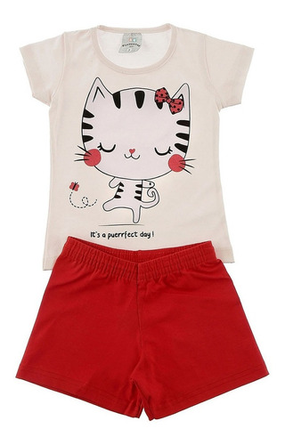 Kit Lote 6 Conjunto Roupa Infantil Menina Feminino Atacado