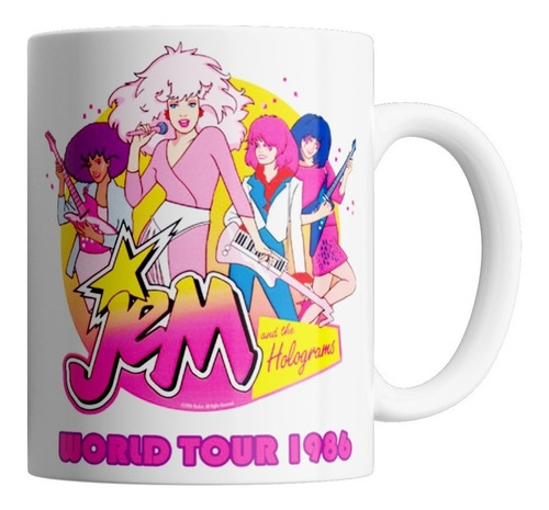 Taza De Ceramica - Jem And The Holograms (varios Modelos)