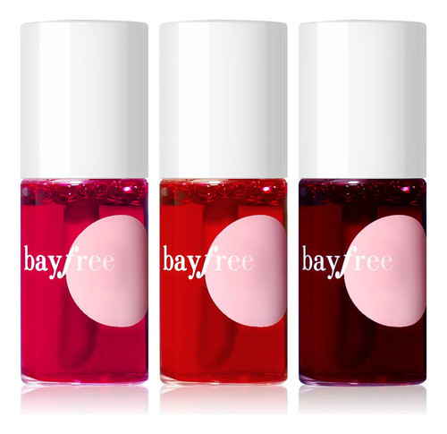 Conjunto De Tintes De Tintes De Labios Con Bayfree, Mancha D