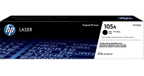 Toner Hp Laser Negro 105a Original W1105a