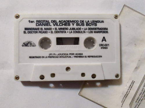 Cassette De Daniel Vilches El Académico De La Lengua (#2105 (Usado)