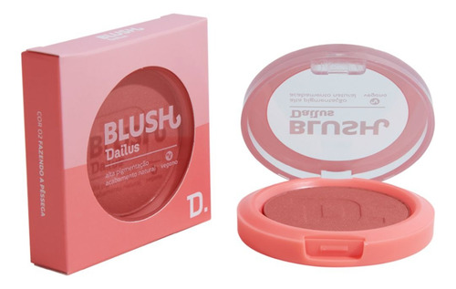 Dailus Blush Fazendo A Pêssega Rosa-claro 4,5 Em Pó Rosa