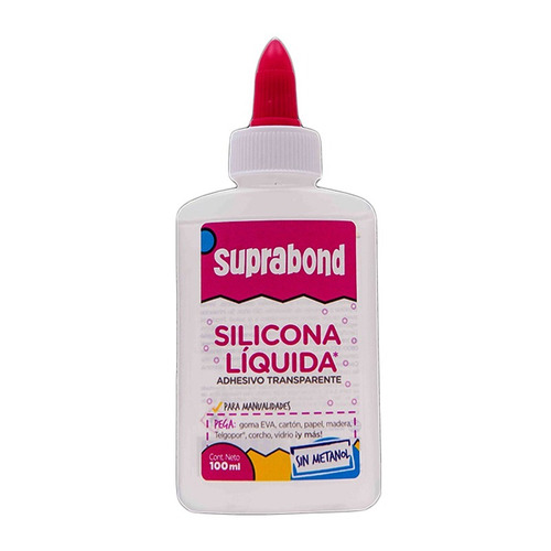 Silicona Liquida Adhesivo 100ml Transparente Suprabond