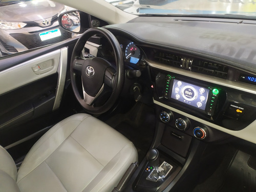 Imagem 10 de 15 de Corolla Gli 1.8 Flex Automático Banco De Couro E Multmidia