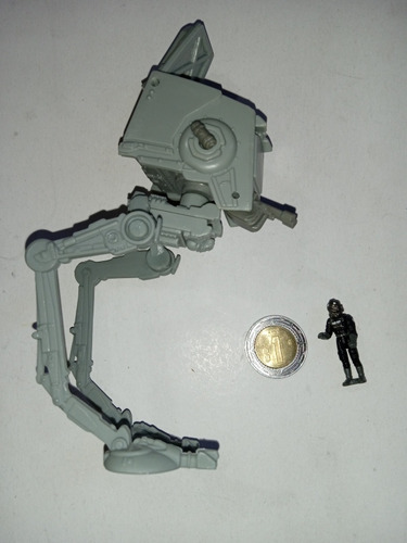 Star Wars At-st Imperial Walker. 1995 Galoob. Micromachines (Usado)