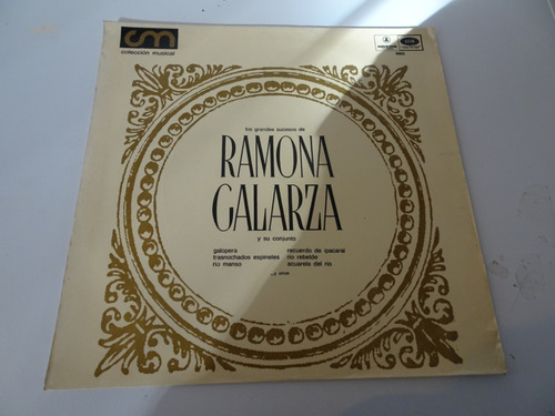 Ramona Galarza - Los Grandes Sucesos De - Vinilo Argentino