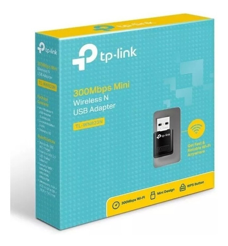 Imagem 6 de 6 de Mini Adaptador Tp-link Usb Wireless N300mbps - Tl-wn823n