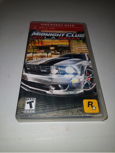 Psp Playstation Portable Video Game Midnight Club L.a. Remix