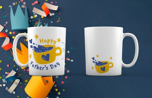 Imagen 9 de 10 de Taza Mug Día Del Padre. Father's Day. Happy Day. Regalo