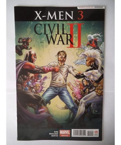 X-men 03 Civil War 2 Televisa