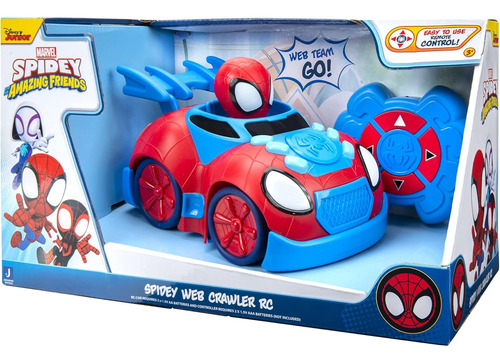 Marvel Spidey And His Amazing Friends Web Crawler Rc - Vehíc