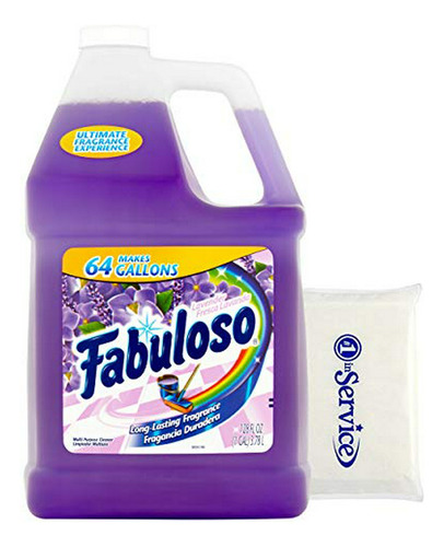 Limpiador Piso - Fabuloso Makes 64 Gallons Lavender Purple L