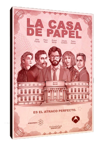 Cuadros Poster Series La Casa De Papel L 29x41 (cdp (1)