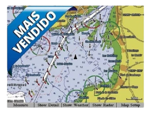 Carta Nautica Garmin Gps Sonar Mar Rio Represas 3d 2018 Br !