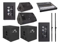 Comprar Par Caixa 10+15 Ativa+passiva+sub 12p Ativo Passi+mesa 12 Vi