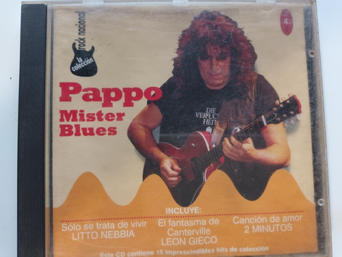 Rock Nacional La Coleccion Pappo's Blues Vol 4 Cd (usado) 