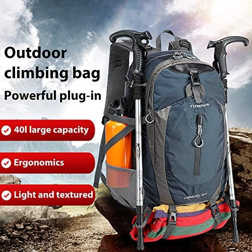 Fengdong 40l Mochila Impermeable Al Aire Libre Senderismo, C