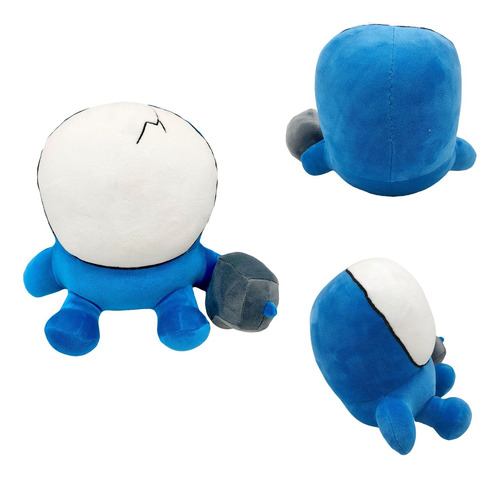 Carbot Marine Cracked-visor Peluche Muñeca Cumpleaño Regalo