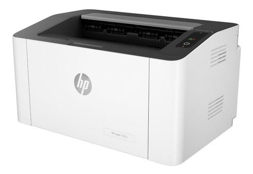 Impressora HP LaserJet 107A 220V branca e preta