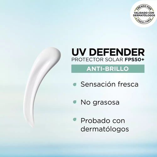 Kit Uv Defender Protector Solar Sérum Y Crema Anti-brillo