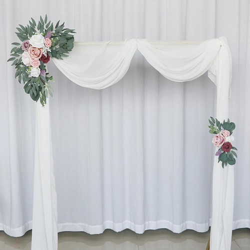 Kit De Flores De Arco De Boda Con Botín De Flores